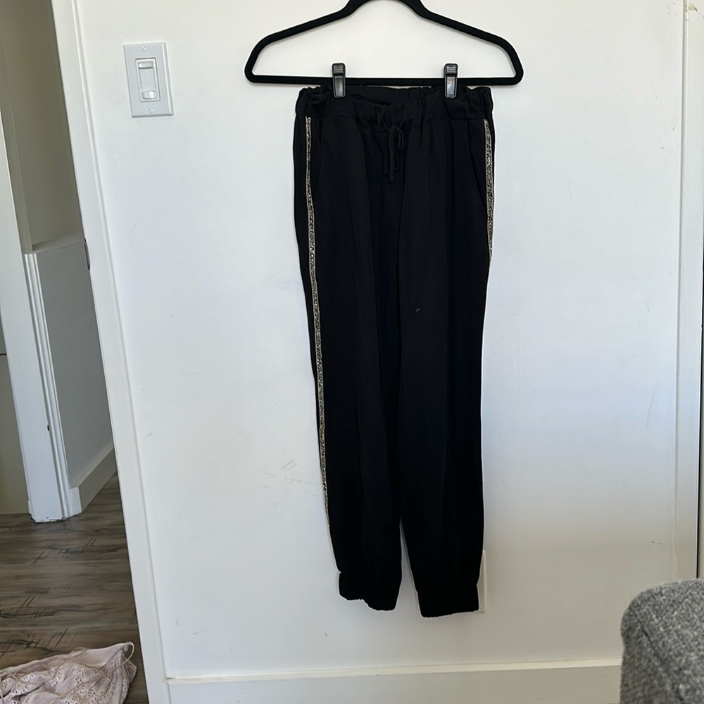 Zara bedazzled joggers XS
